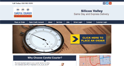 Desktop Screenshot of carefulcourier.com